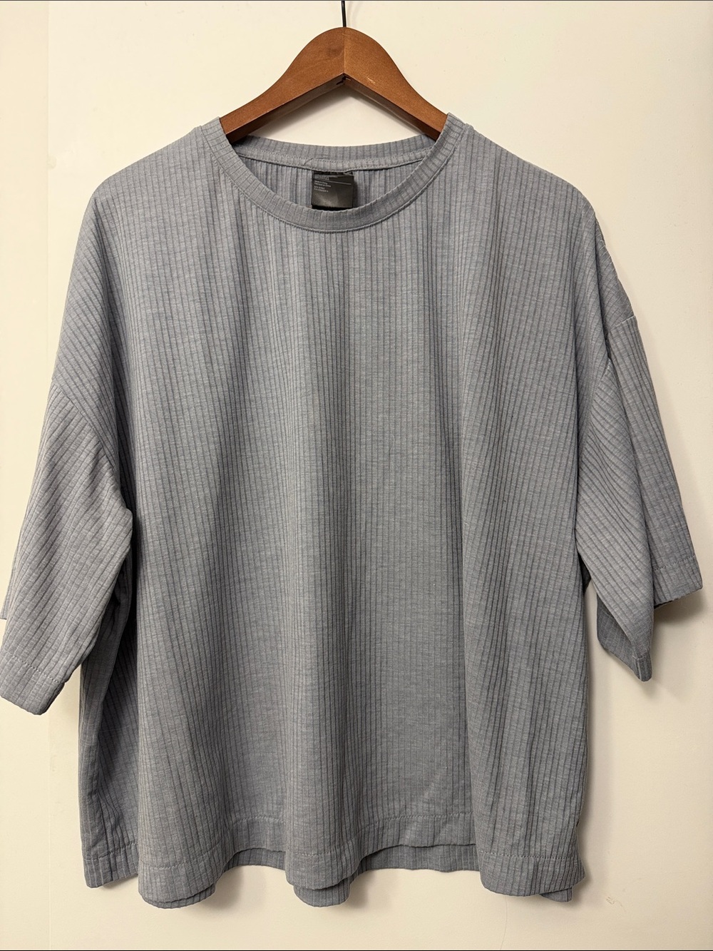 Women’s Ribbed Short-Sleeve Shirt - H&M
